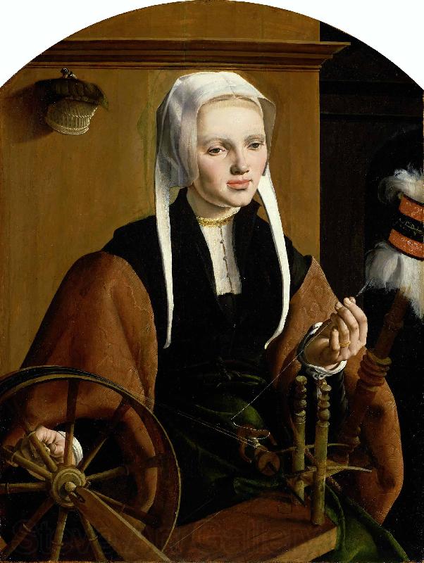 Maarten van Heemskerck Portrait of a Woman Spain oil painting art